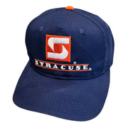 Vintage 90s The Game Syracuse Navy Snapback Hat