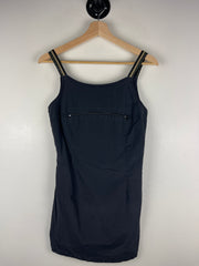 Vintage Fendi Jeans Women's Navy & Beige Nylon Dress