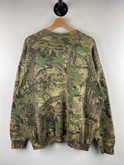 Vintage 90s Real Tree Camo Crewneck