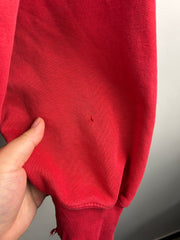 Vintage Nike Ohio State Embroidered Red Hoodie