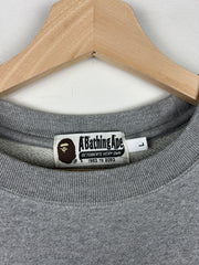 Bape X OVO FW21 Card Grey Crewneck