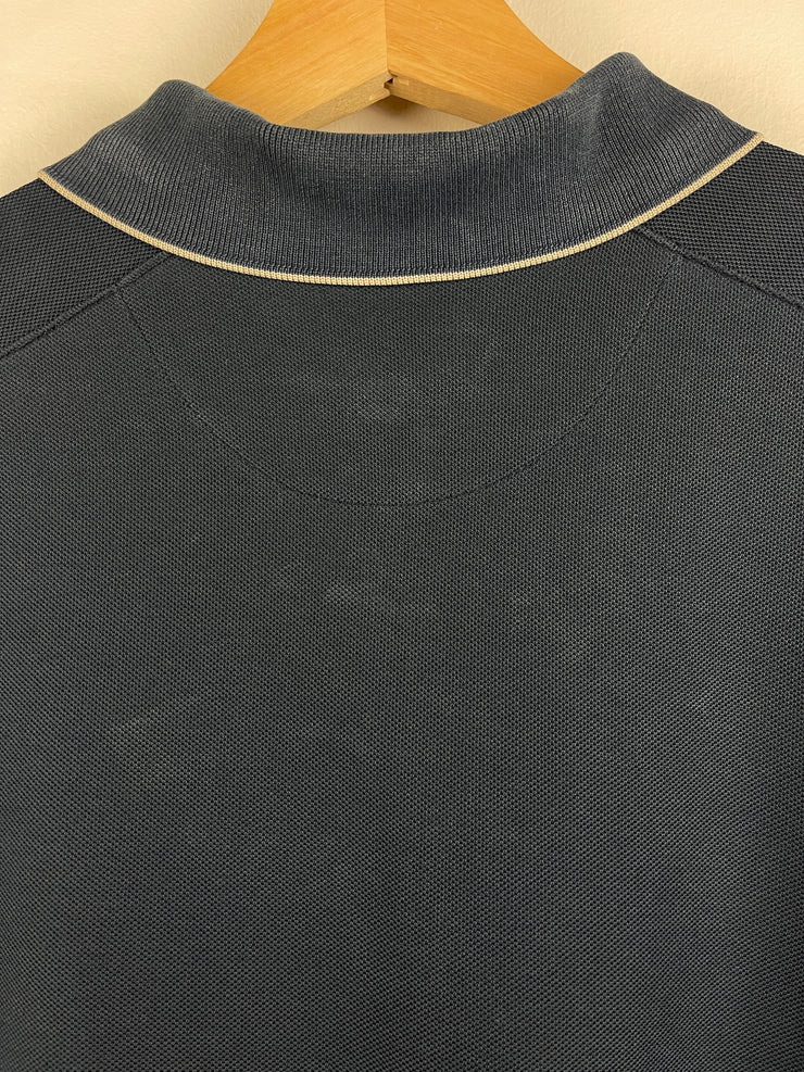Vintage Nike Golf Navy & Beige Polo Shirt