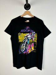 Vintage 90's Dirt Biking Black Tee