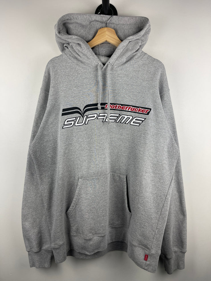 Supreme SS19 Motherf*cker Heather Grey Hoodie