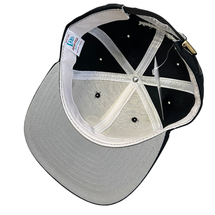 Vintage 90s New Era Mercedes Benz Black Strapback Hat