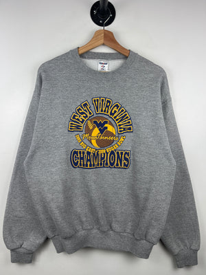 Vintage 2006 West Virginia Mountaineers Sugar Bowl Grey Crewneck