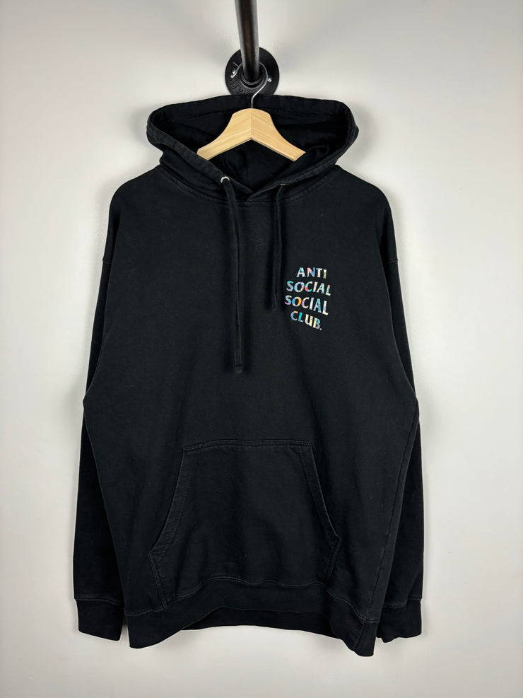 Anti Social Social Club Black Paisley Hoodie