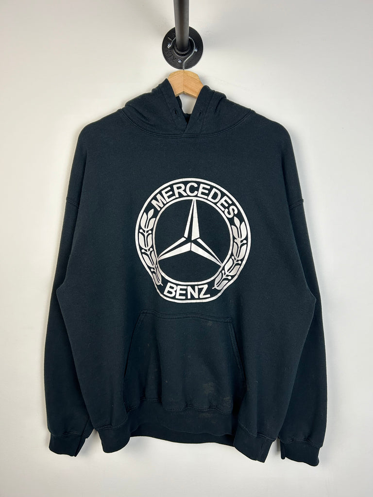 Vintage Mercedes Benz Black Hoodie