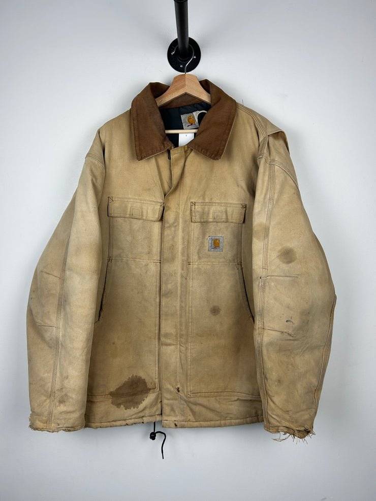 Vintage 90s Carhartt Arctic Beige Jacket