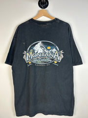 Vintage Harley Davidson Montana Black Tee