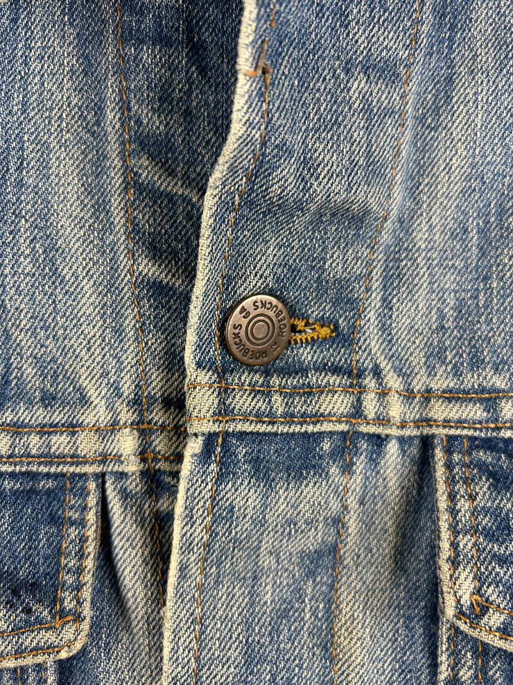 Vintage 60s Sears Roebucks True Vintage Blue Denim Jacket