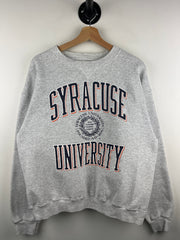 Vintage 90s Syracuse University Grey Crewneck