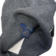 Vintage Polo Ralph Lauren Embroidered Grey Beanie