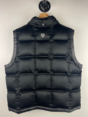 MCM Black Down Filled Puffer Vest