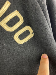 Vintage 60s Empire Sporting Goods 1963 Ramey Judo Team Black Wool Varsity Jacket