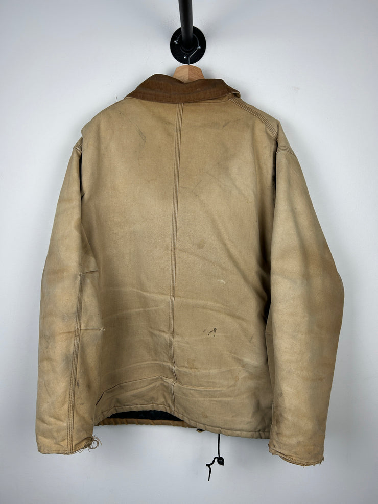 Vintage 90s Carhartt Arctic Beige Jacket