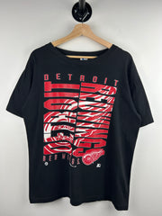 Vintage 90s NHL Starter Detroit Red Wings Black Tee