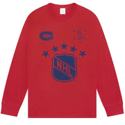 OVO x NHL Montreal Canadiens Red Long Sleeve