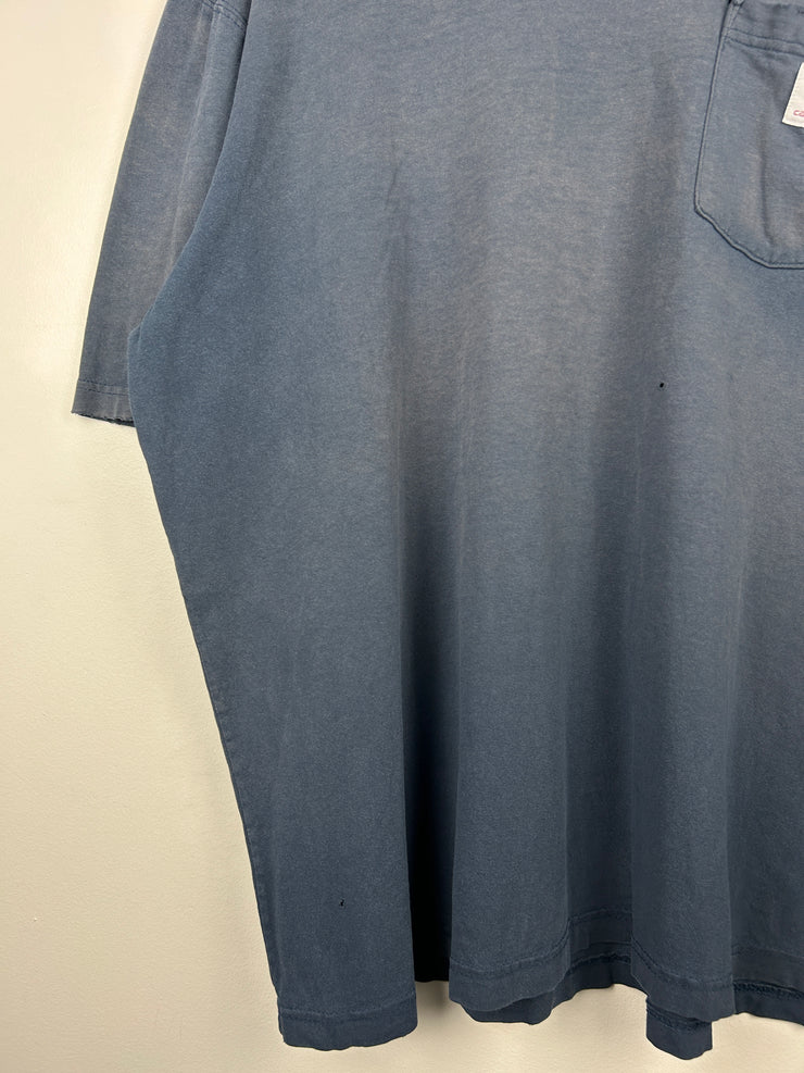 Vintage Carhartt Thrashed Navy Pocket Tee