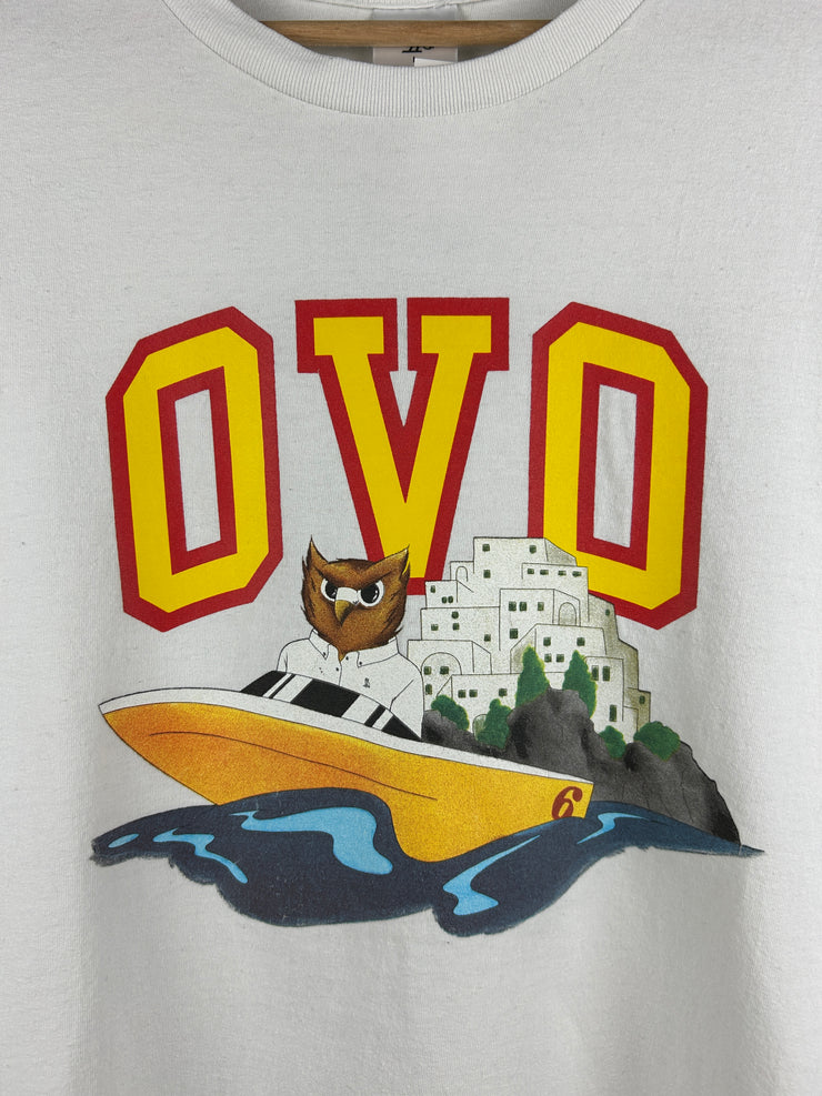 OVO Speed Boat White Tee