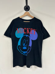 Vintage 90's Mickey Mouse Black Tee