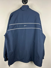 Vintage Nike Mini Swoosh Navy & White Windbreaker