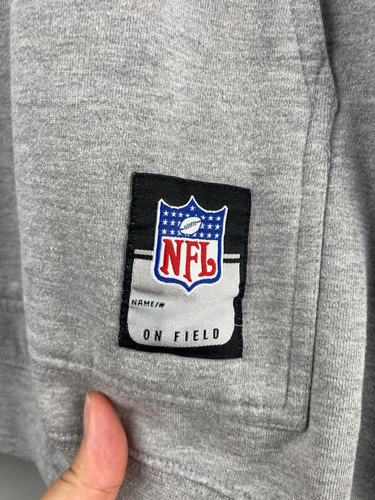 Vintage NFL Reebok Cleveland Browns Grey Hoodie