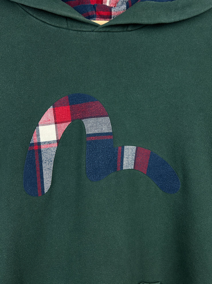 Evisu Daicock Green Hoodie