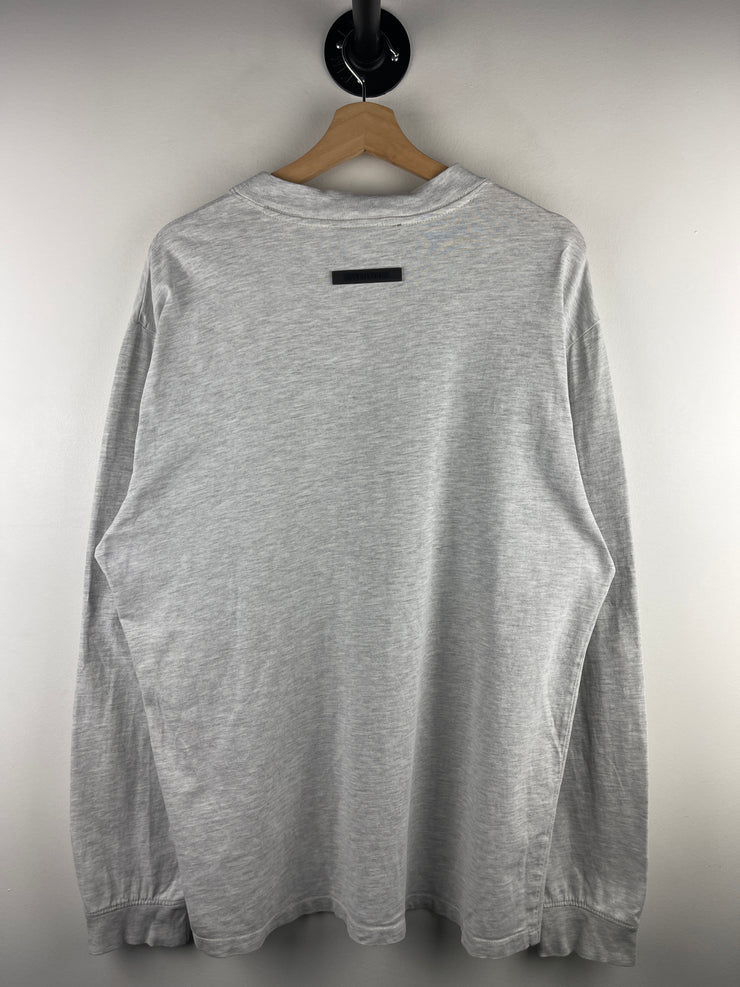 Fear Of God Essentials Light Oatmeal Long Sleeve
