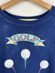 Vintage 80s Golf Navy Crewneck