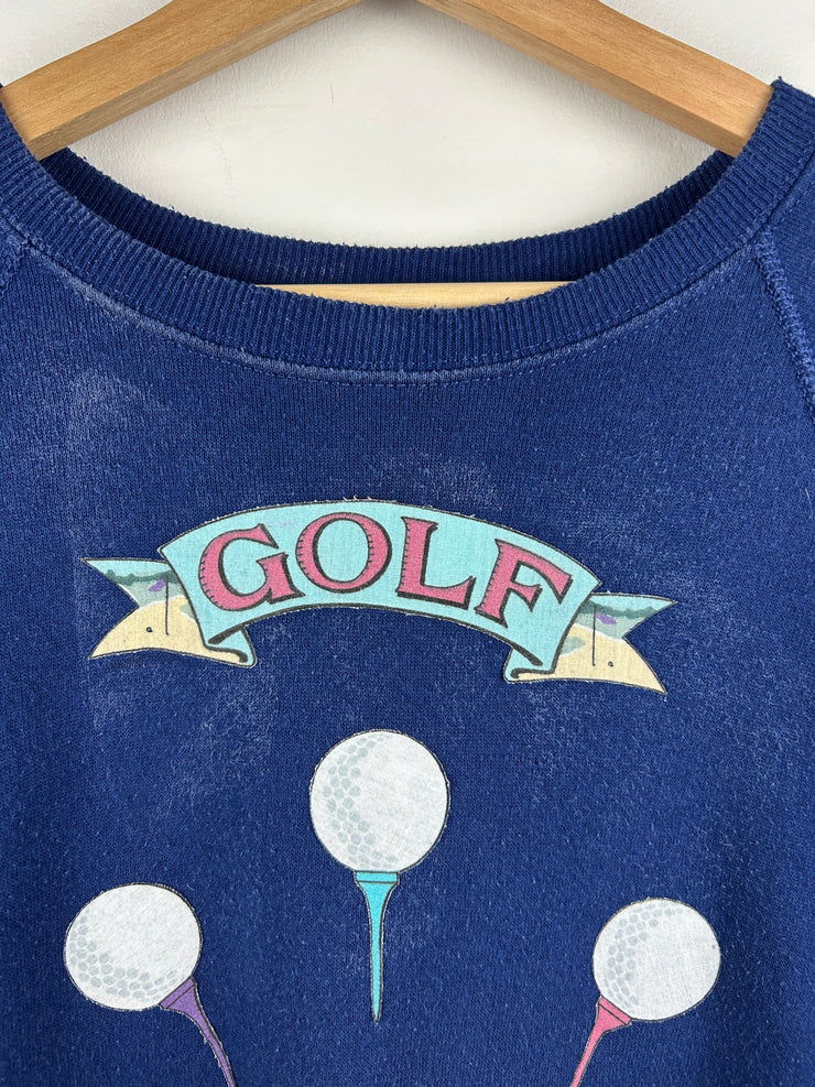 Vintage 80s Golf Navy Crewneck
