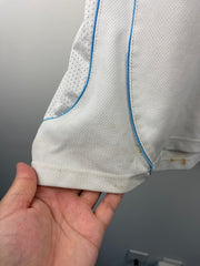 Vintage NBA Reebok Allen Iverson White & Baby Blue Basketball Jersey