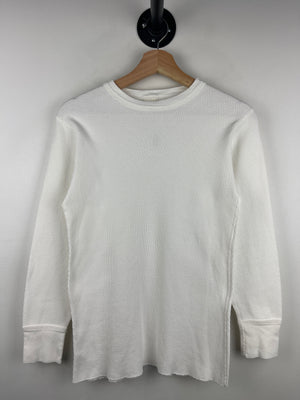 Vintage 90s Hemingway White Thermal Long Sleeve