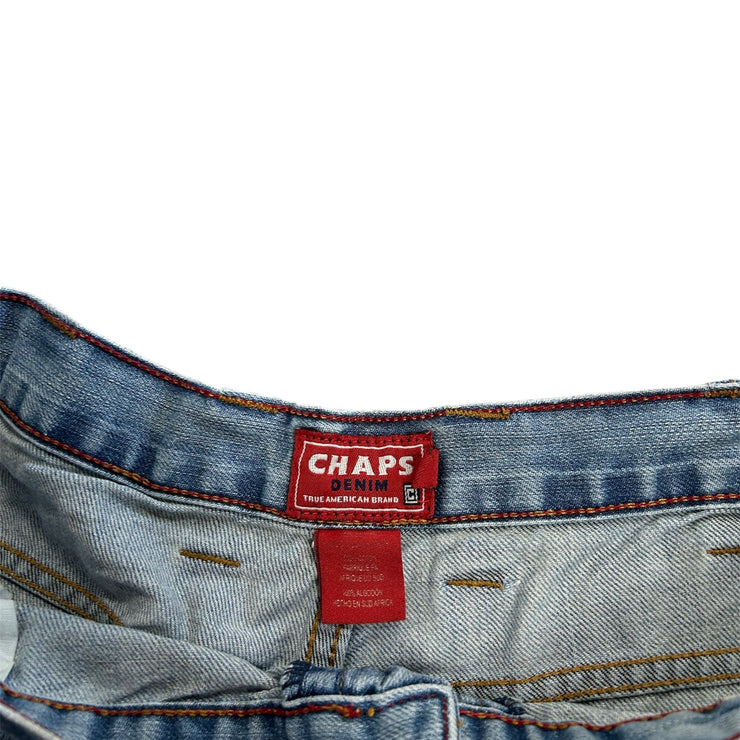 Vintage Chaps Baggy Blue Denim Shorts