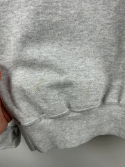 Vintage 90s Champion Iowa Embroidered Grey Crewneck