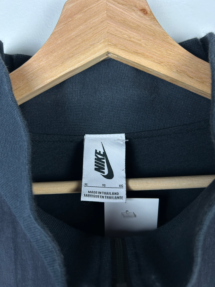 Fear Of God X Nike FW18 Black 1/2 Sleeve Zip Short Sleeve Jacket