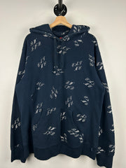 Supreme FW15 Eat Me Navy Hoodie