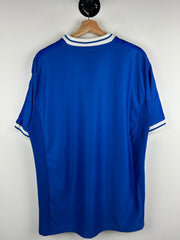 Vintage 90s Umbro Blue Soccer Jersey