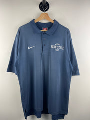 Vintage 90s Nike Golf Penn State Nittany Lions Faded Navy Polo Shirt
