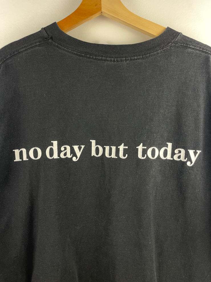 Vintage Rent No Day But Today Black Long Sleeve