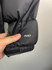 The North Face Nuptse 700 Series Black Down Filled Puffer Jacket
