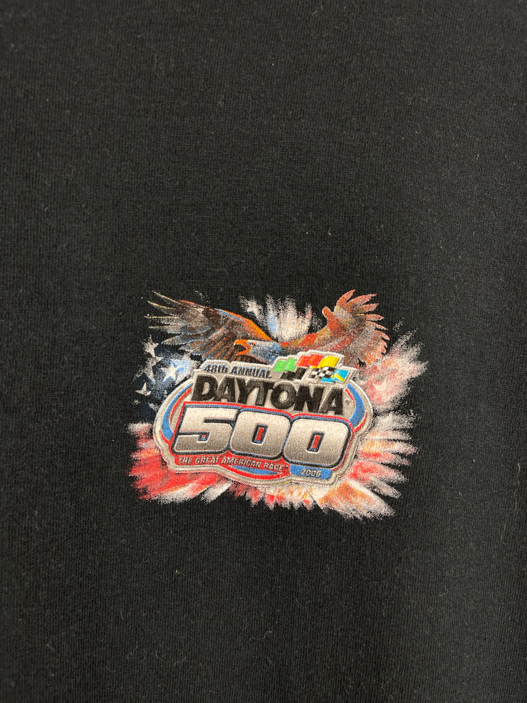 Vintage Nascar Daytona 500 Black Tee