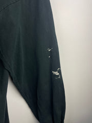 Vintage 90s Nike Golf Black Mock Neck Long Sleeve