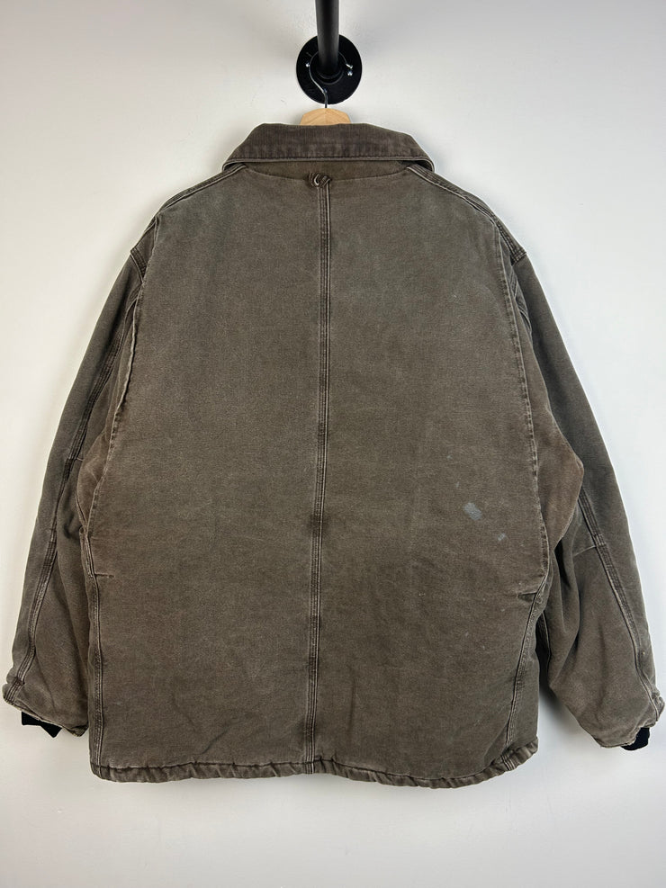 Vintage 90s Carhartt Arctic Brown Jacket