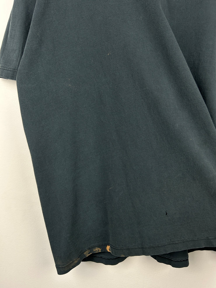 Vintage Nike Skateboarding Stickman Cartoon Black Tee