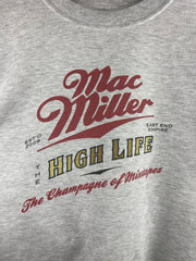 Mac Miller 2009 High Life Mixtape Promo Grey Crewneck