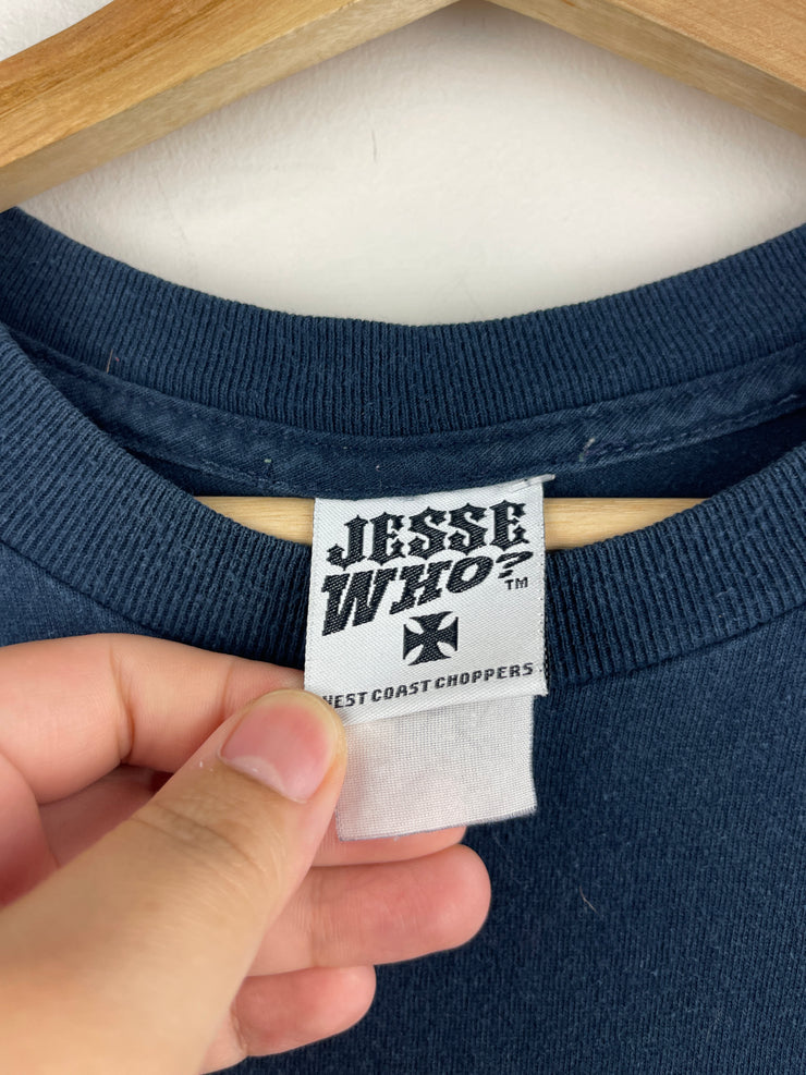 Vintage West Coast Choppers Motorcycle Navy Tee