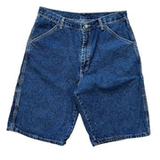 Vintage Wrangler Dark Wash Blue Denim Shorts