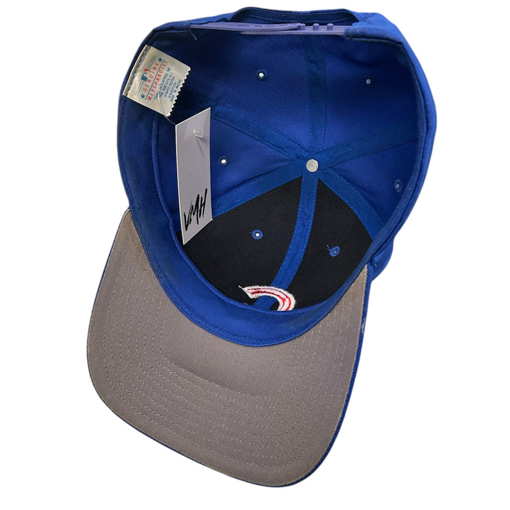 Vintage 90s MLB Chicago Cubs C Blue Snapback Hat