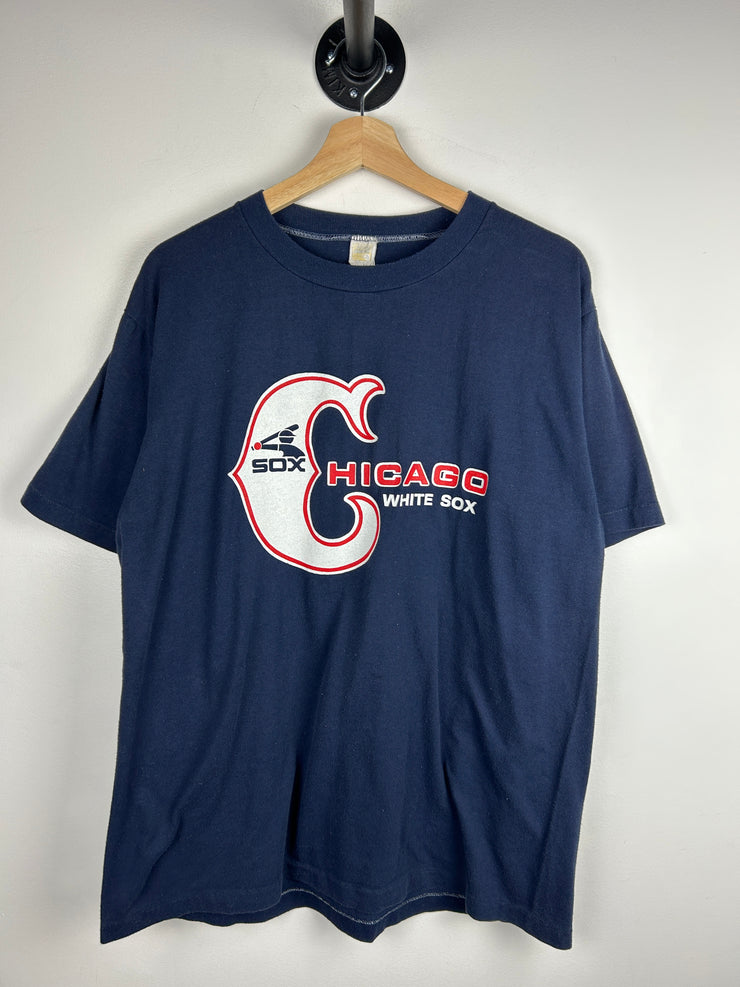 Vintage 80s MLB Chicago White Sox Navy Tee